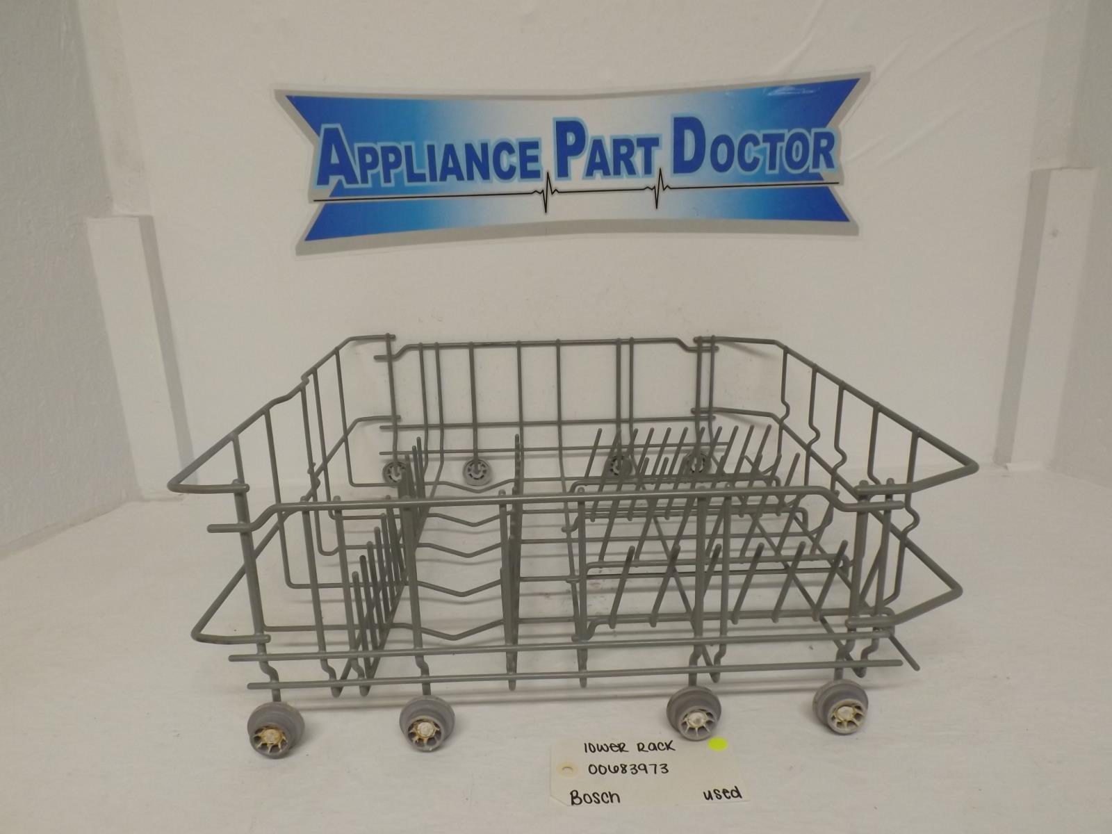 Bosch Dishwasher 00683973 Lower Rack Used Bosch Dishwasher 00683973 Lower Rack Used